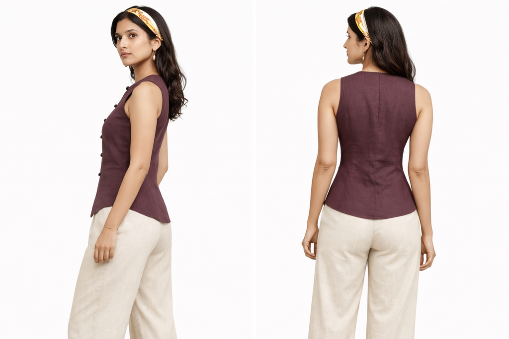 Linen - top and pant